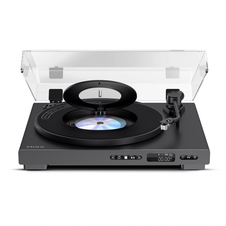 MIXX Vinyl- och CD-Spelare Analog Plus 2-in-1 Svart
