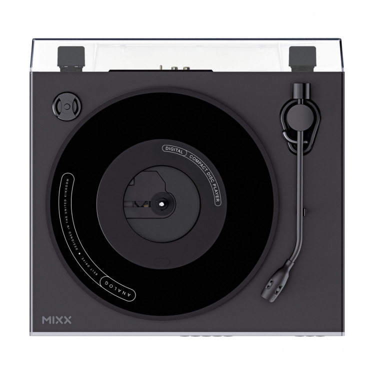 MIXX Vinyl- och CD-Spelare Analog Plus 2-in-1 Svart