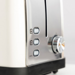 Taurus Brödrost Vintage Cream Långt Fack