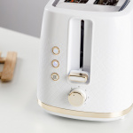 Taurus Brödrost Fusion Crunch Långt Spår Vit