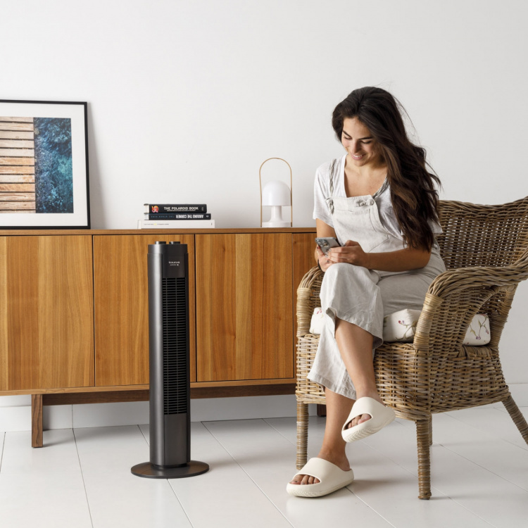 Taurus Fläkt New Babel Torn Svart 76cm