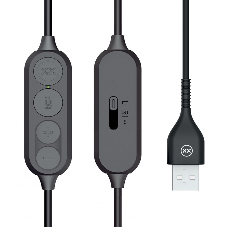 MIXX Stereo Headset H1u Trådbunden USB-A