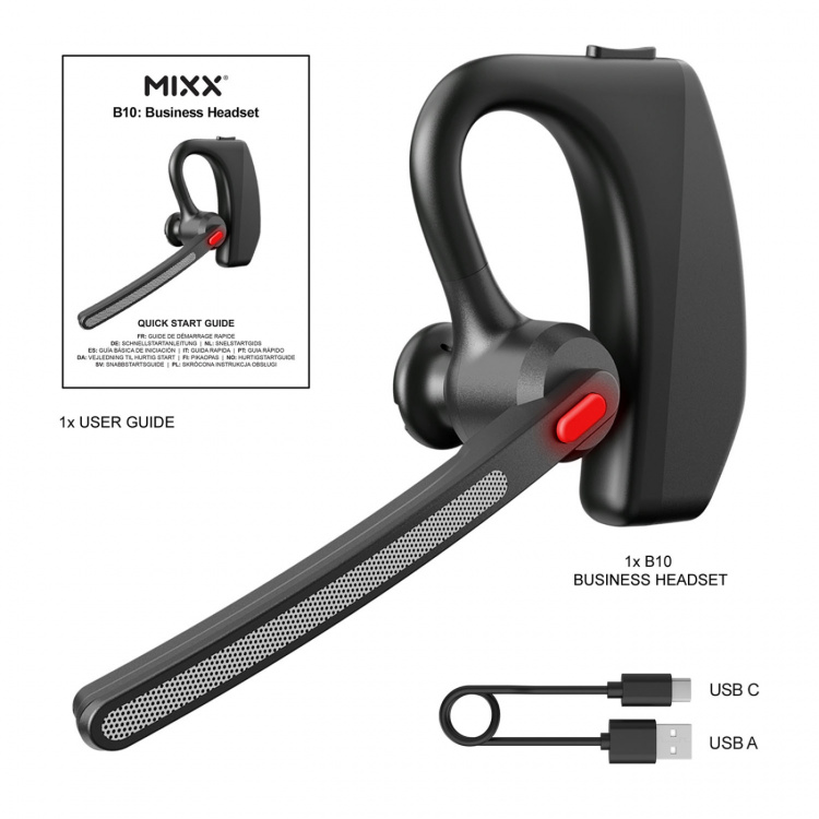 MIXX Mono Headset B10