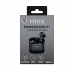 MIXX Hörlurar Switch S7 In-Ear Tws Svart