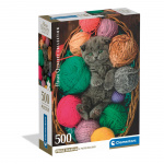 Clementoni Pussel 500 Pcs CB High Quality Collection Fluffy Kitten
