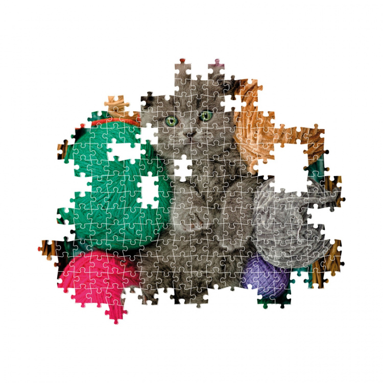 Clementoni Pussel 500 Pcs CB High Quality Collection Fluffy Kitten