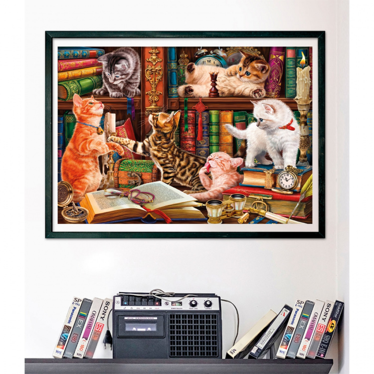 Clementoni Pussel 1000 Pcs CB Curious Whiskers