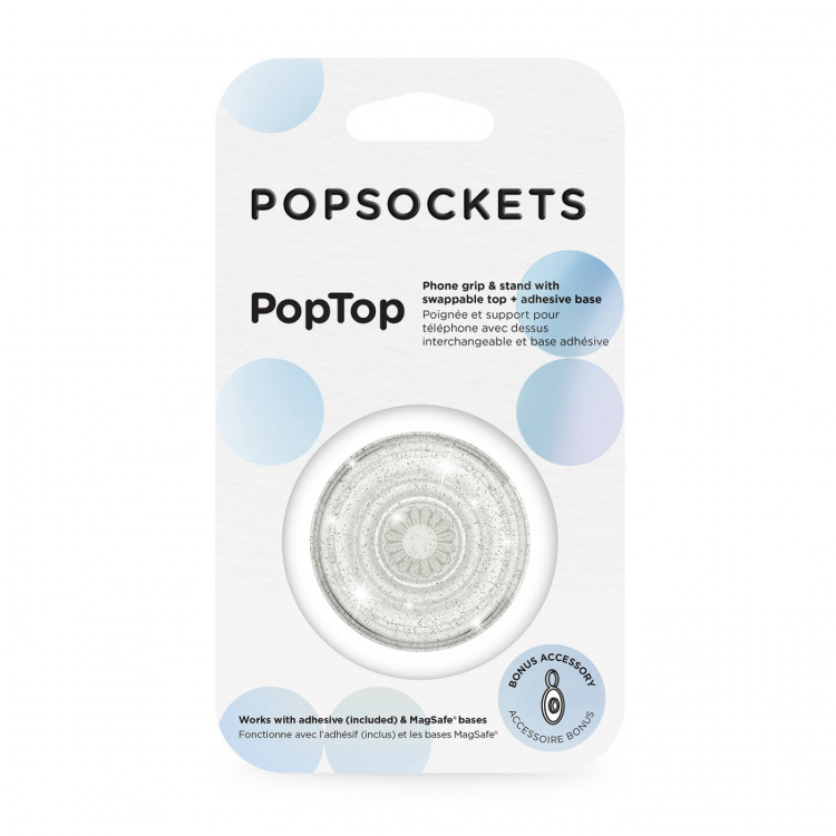 PopSockets Poptop Genomskinlig