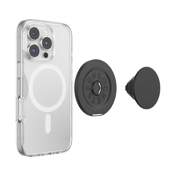 PopSockets Kick-Out Magsafe Grepp Svart