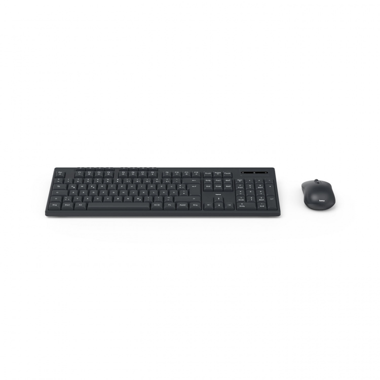 Hama Tangentbord/Mus Set WKM-200 Trådlös Svart