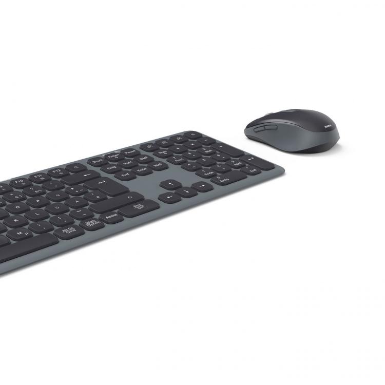 Hama Tangentbord/Mus Set WKM-550 Trådlös Svart