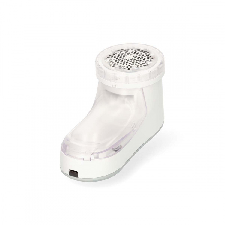 Nedis Luddborttagare | Built-In Lithium-Ion | Dukar / Textile | Vit