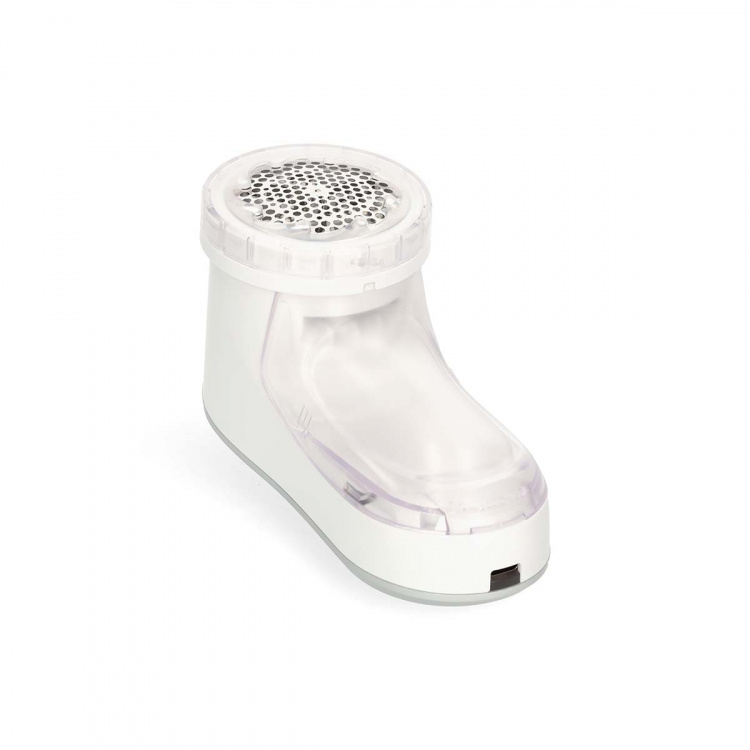 Nedis Luddborttagare | Built-In Lithium-Ion | Dukar / Textile | Vit