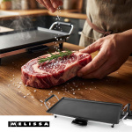 MELISSA Teppanyaki Griddle | 2000 W | 47,5 x 26,5 cm | Non-stick beläggning | Justerbar termostat | Cool-touch handtag