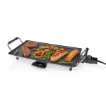 MELISSA Teppanyaki Griddle | 2000 W | 47,5 x 26,5 cm | Non-stick beläggning | Justerbar termostat | Cool-touch handtag