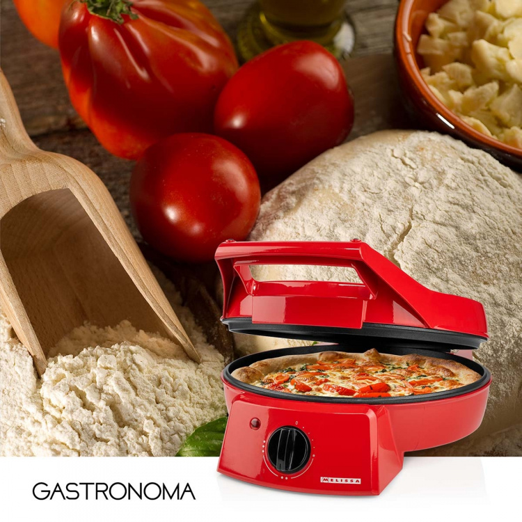 MELISSA Pizza Maker & Grill | 30 cm | Justerbar temperaturkontroll | 1800 W