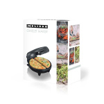 MELISSA Induktionshäll | 2000 W | 10 effektnivåer | 8 förinställningar | Timerfunktion | Boostfunktion | LCD-display | Överhettningsskydd | Barnlås | Svart