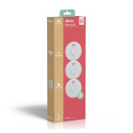 Alecto Fristående brandvarnare med 1 års batteri 3 st