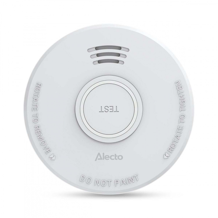 Alecto Fristående brandvarnare med 1 års batteri 4 st