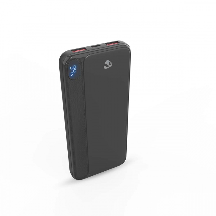 Nedis Powerbank | 10000 mAh | 1.5 / 1.67 / 2.0 / 2.22 / 3.0 A | Antal utgångar: 3 | Utgångsanslutning: 1x USB-C™ / 2x USB-A | Ingångsanslutning: 1x USB-C™ | PD3.0 20W | Litium-polymer | Display