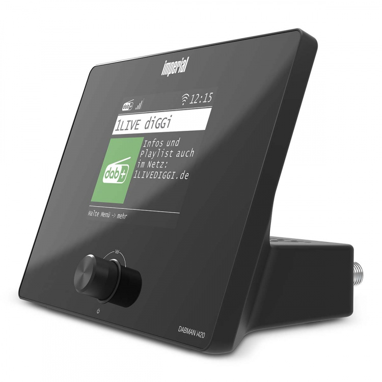 imperial Kompakt hybridradio (Internet, DAB+, FM Hi-Fi tuner) med Bluetooth®