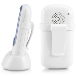 Alecto Lång räckvidd utomhus babyvakt Vit / Antracit