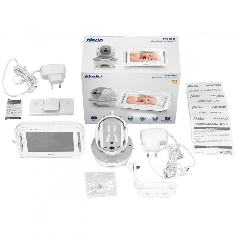 Alecto Video babyvakt med 4,3