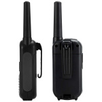 Alecto Walkie-Talkie Set | 2 handenheter | Upp till 7 km | Frekvenskanaler: 16 | PTT / VOX | 35 h standby | Headsetutgång | Svart