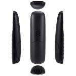 Profoon DECT-telefon med telefonsvarare och 4 handsets Svart