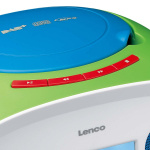 Lenco Bärbar DAB+/FM-radio med CD- och USB-spelare