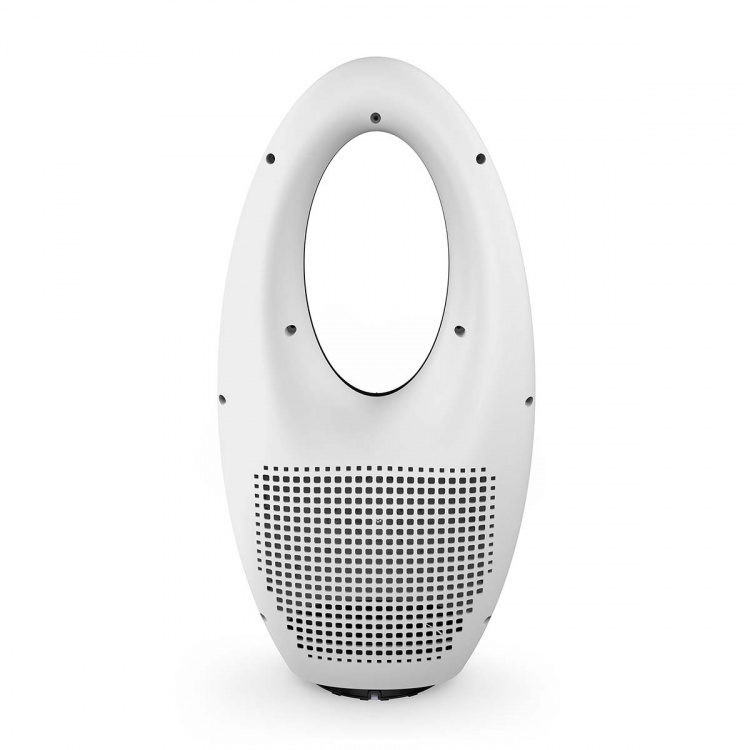 Nedis Bladlös fläkt | Strömadapter | 50 W | Svängning | Fjärrkontroll | Stäng av timer: 7.5 h | 3 hastighetsinställning | Vit