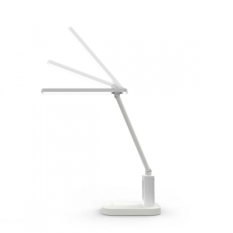 Nedis LED Bordslampa | Dimbar | Integrerad spegel | 3 Ljuslägen | 220 lm | Uppladdningsbara | Dimmer - På enhet | Vit