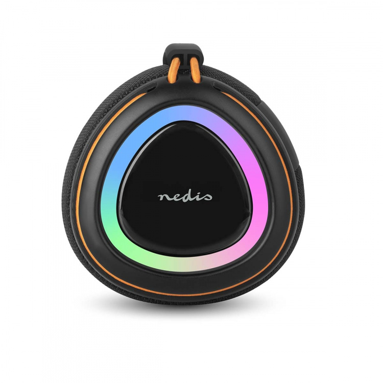 Nedis Bluetooth® Högtalare | 360 min | Handhållen design | 40 W | Mono | Hem / Portable / Utomhus | Synkroniseringsbar | Orange / Svart