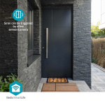 Nedis SmartLife Ringklocka | RF, frequency 433 Mhz / Wi-Fi | Strömadapter | 60 Melodier | 100 - 240 V AC | Justerbar volym | Vit