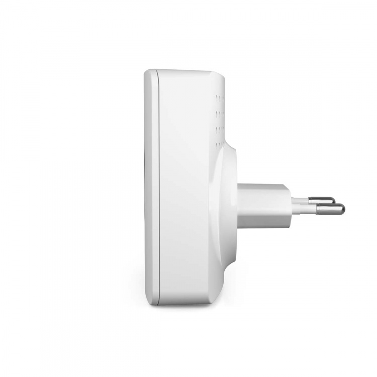 Nedis SmartLife Ringklocka | RF, frequency 433 Mhz / Wi-Fi | Strömadapter | 60 Melodier | 100 - 240 V AC | Justerbar volym | Vit