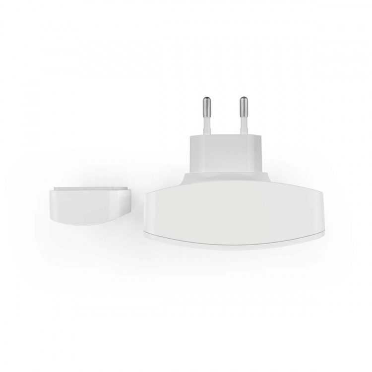 Nedis SmartLife Ringklocka | RF, frequency 433 Mhz / Wi-Fi | Strömadapter | 60 Melodier | 100 - 240 V AC | Justerbar volym | Vit