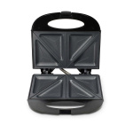 MELISSA Sandwich Maker | 750 W | Sandwichplattor | Automatisk temperaturkontroll | Non-stick-beläggning | Svart