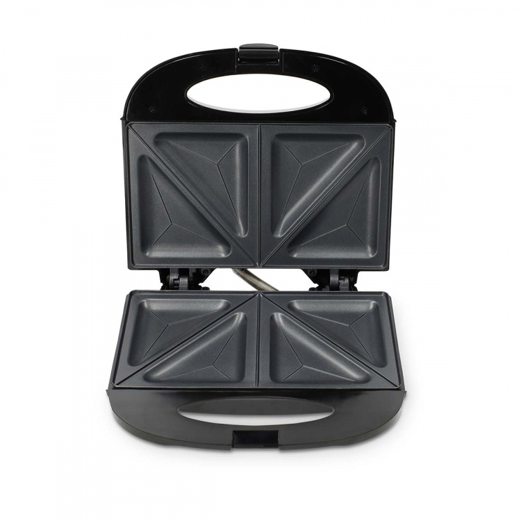 MELISSA Sandwich Maker | 750 W | Sandwichplattor | Automatisk temperaturkontroll | Non-stick-beläggning | Svart