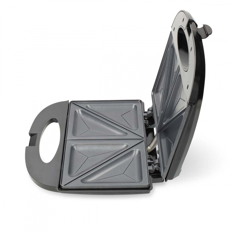 MELISSA Sandwich Maker | 750 W | Sandwichplattor | Automatisk temperaturkontroll | Non-stick-beläggning | Svart