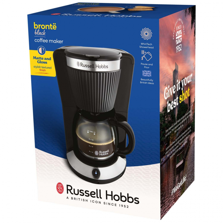 Russell Hobbs Kaffebryggare Brontë Svart 1,25L