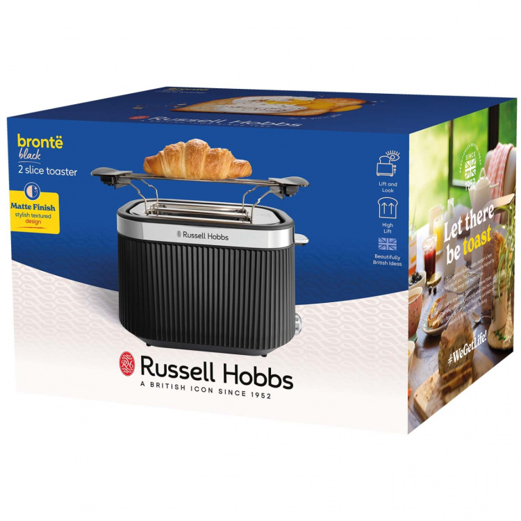 Russell Hobbs Brödrost Brontë 2skivors svart 26760-56