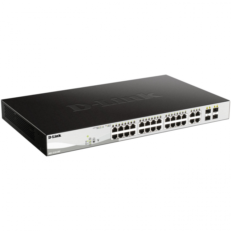 D-Link DGS-1210-28 28-Port Gigabit PoE Smart+ Managed Switch