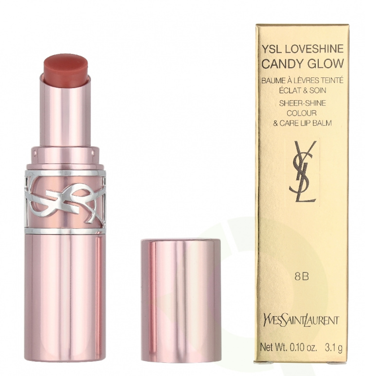 Yves Saint Laurent YSL Loveshine Candy Glow Lip Balm 3.1 g #8B That Pink