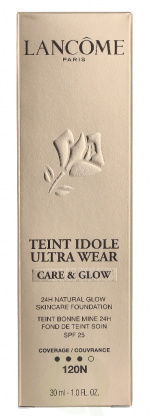 Lancome Teint Idole Ultra Wear Care & Glow #120N Foundation 30 ml