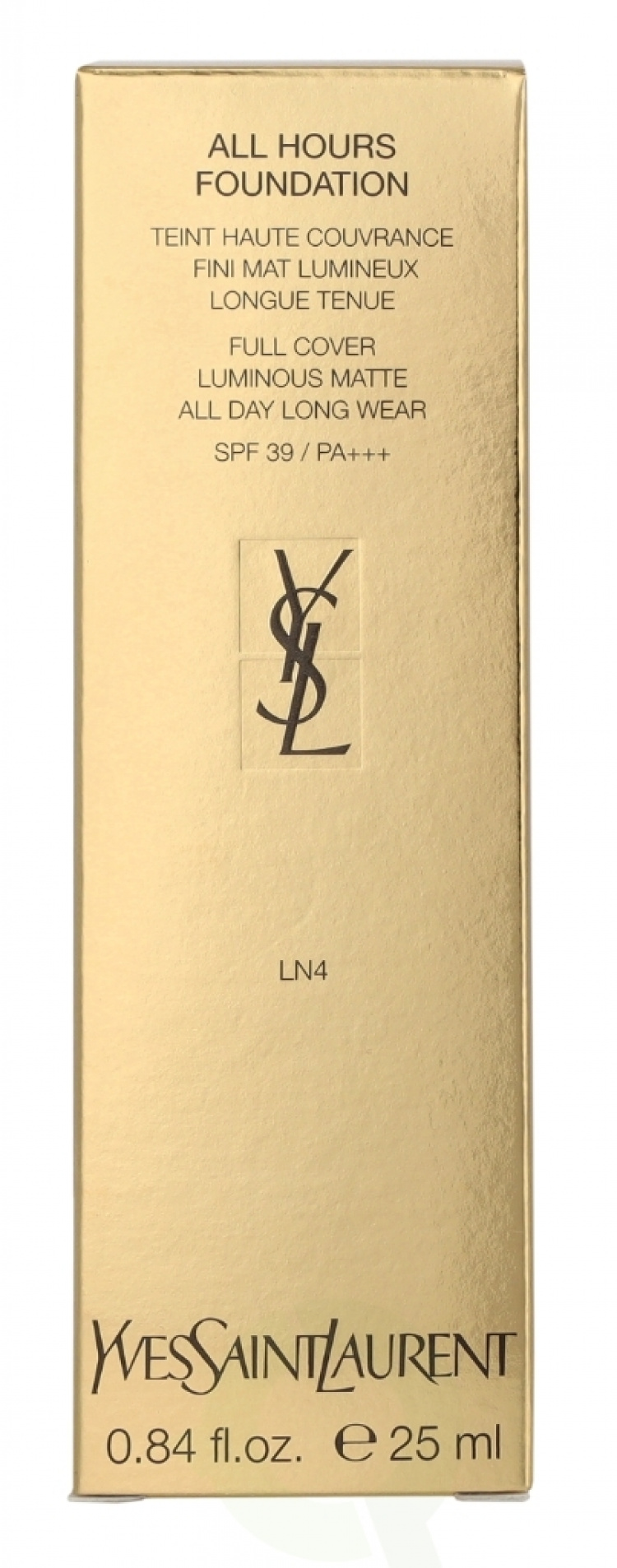 Yves Saint Laurent YSL All Hours Luminous Matte Foundation 25 ml #LN4