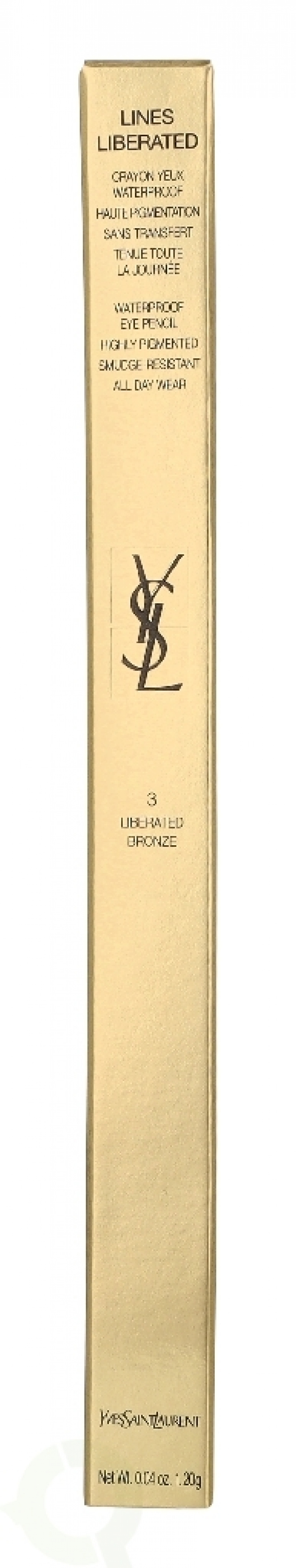 Yves Saint Laurent YSL Lines Liberated Eye Liner Waterproof 1.2 g #03 Bronze