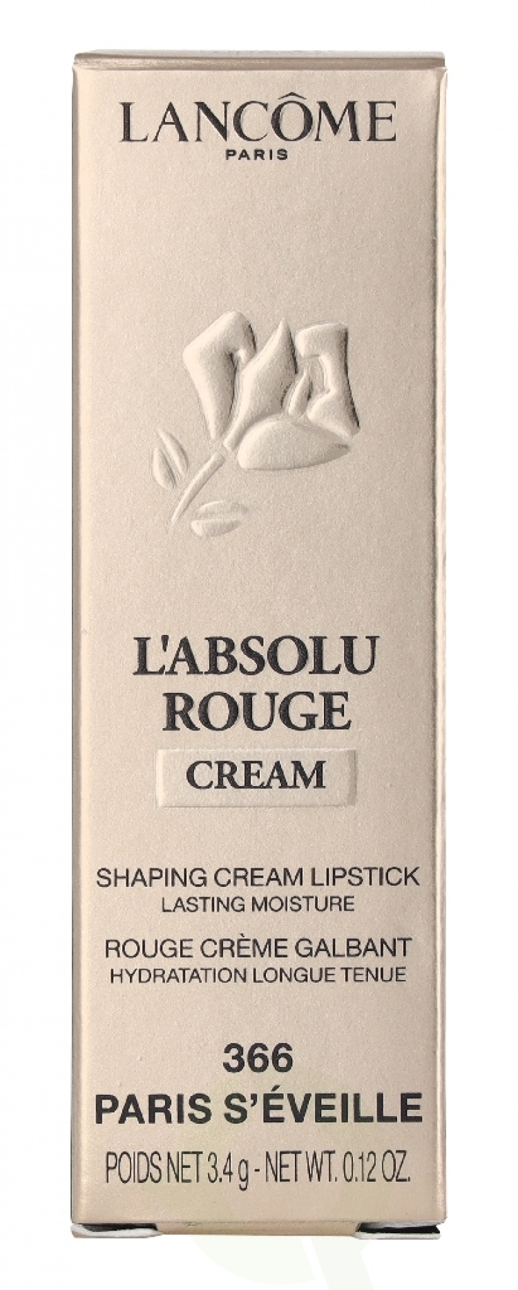 Lancome L\'Absolu Rouge Cream Lipstick 3.4 g #366 Paris S\'eveille