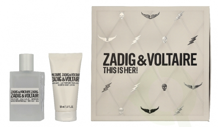 Zadig & Voltaire This Is Her! Giftset 100 ml Edp Spray 50ml/Body Lotion 50ml