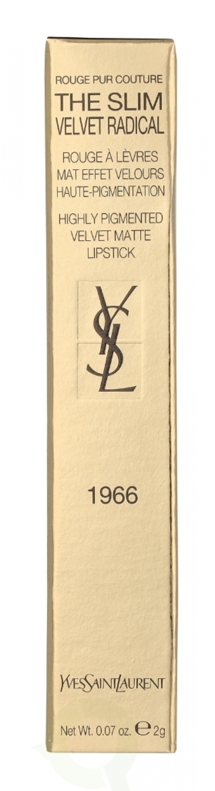 Yves Saint Laurent YSL Rouge Pur Couture The Slim Velvet Radical Matte Lipstick 2 g #1966