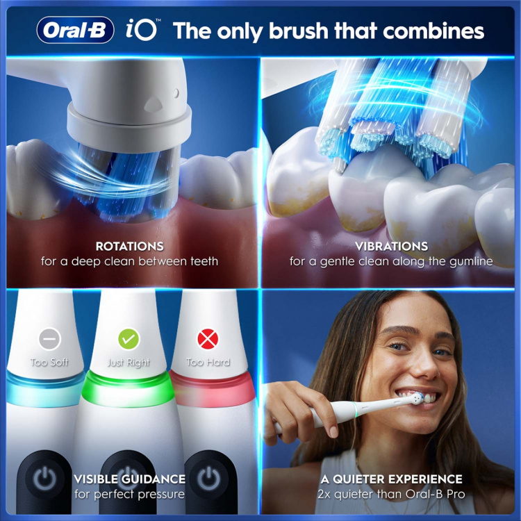 Oral B Eltandborste iO5 Quite White TC